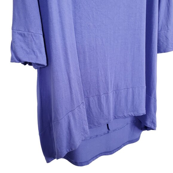 Gap Women’s XL Tunic Top Relaxed Fit Hi Lo Hem Oversized Slouchy Stretch Casual - Picture 6 of 7